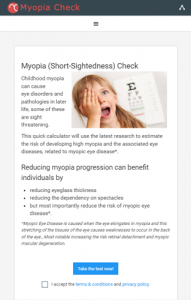 myopia care test